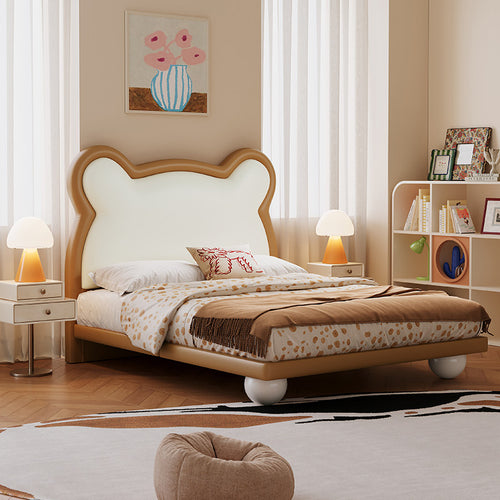 jeek funny teen pacifier silicone leather child bed small apartment type second bedroom bear soft pack bed 0 formaldehyde teen bed image 1