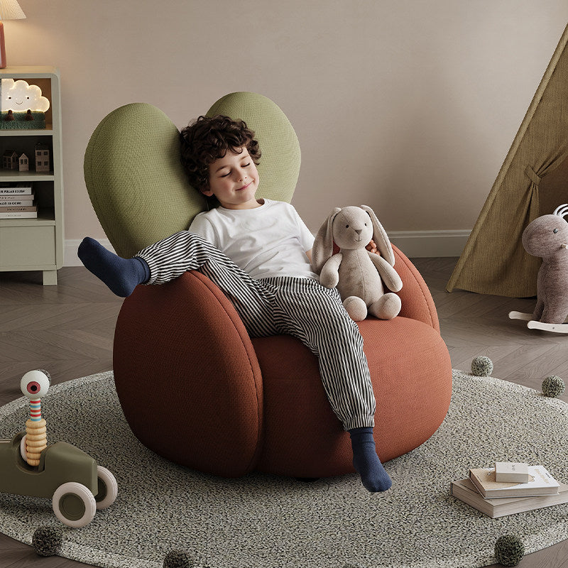 jeaek funny style childrens sofa 2026 new radish rabbit sofa chair for babies single reading chair image 1