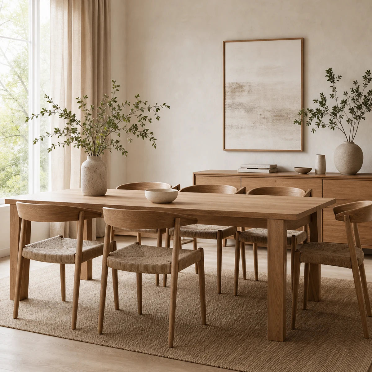 Cove Oak Dining Table